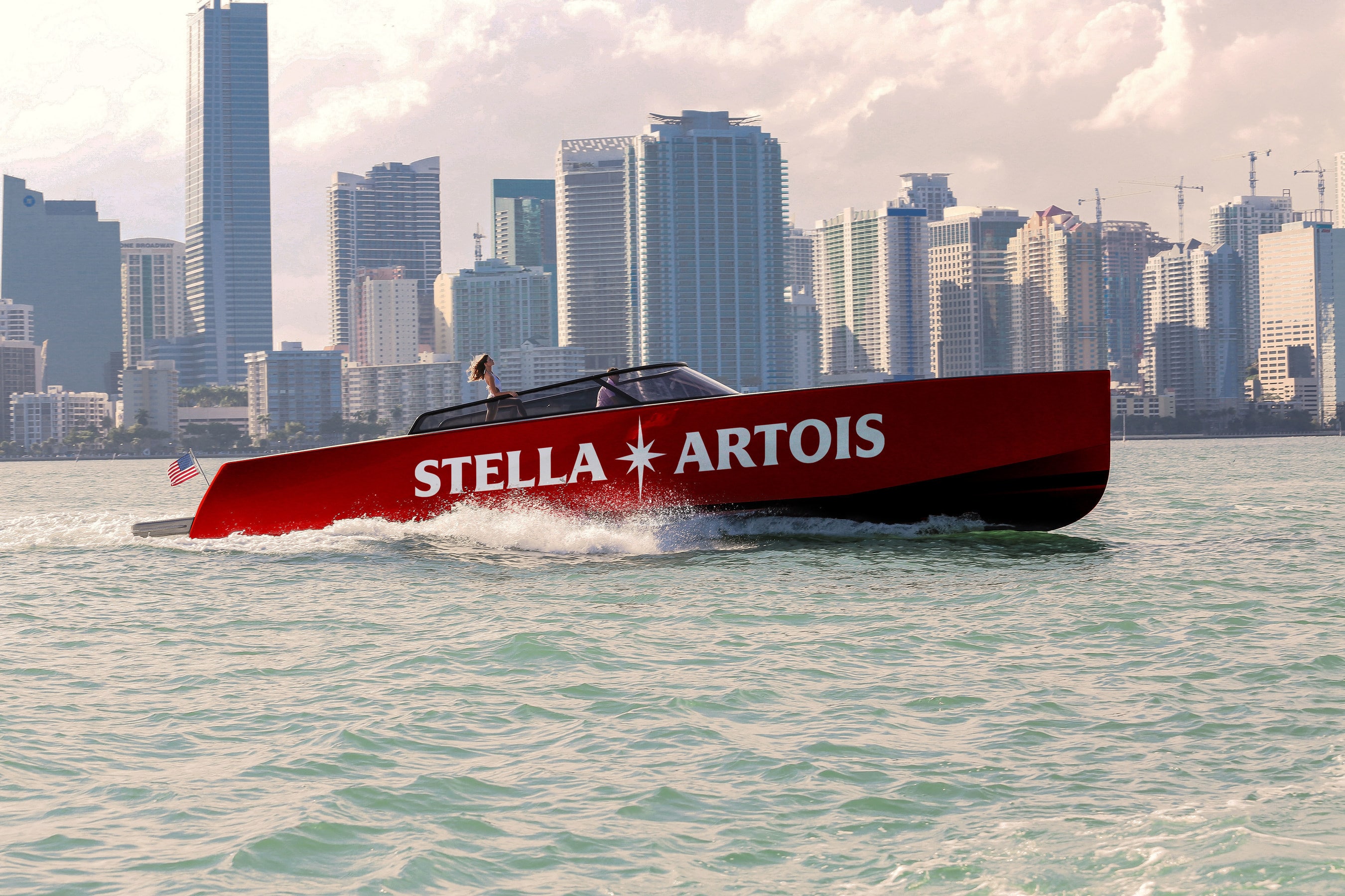 Stella Artois Docks ‘Port de Stella’ in Miami for Debut Ahead of Super
