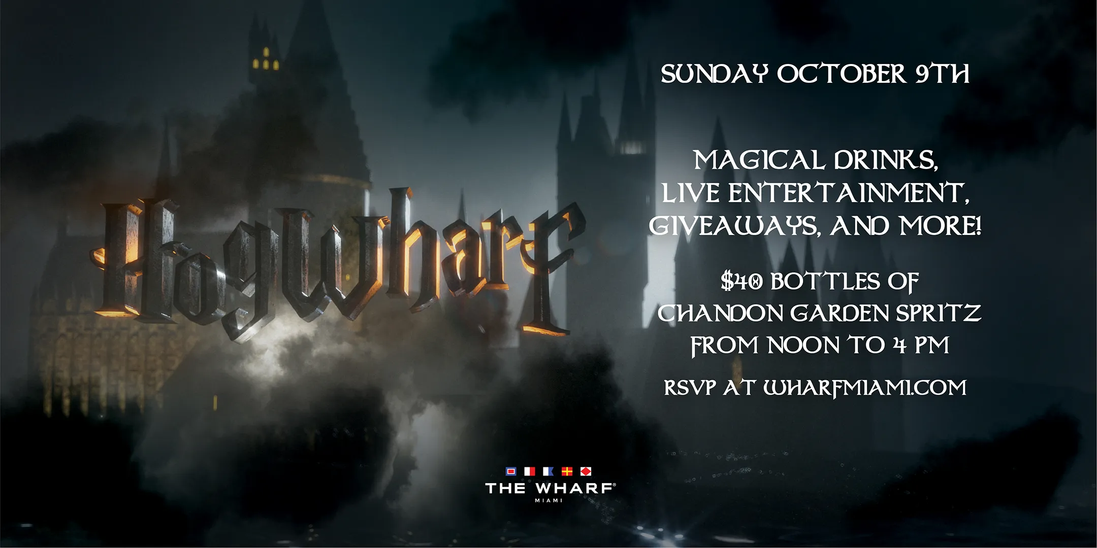 Hogwharf - Wharf Miami - Sunday